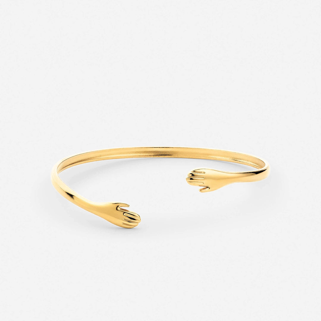 Hug Bracelet - Solid Gold