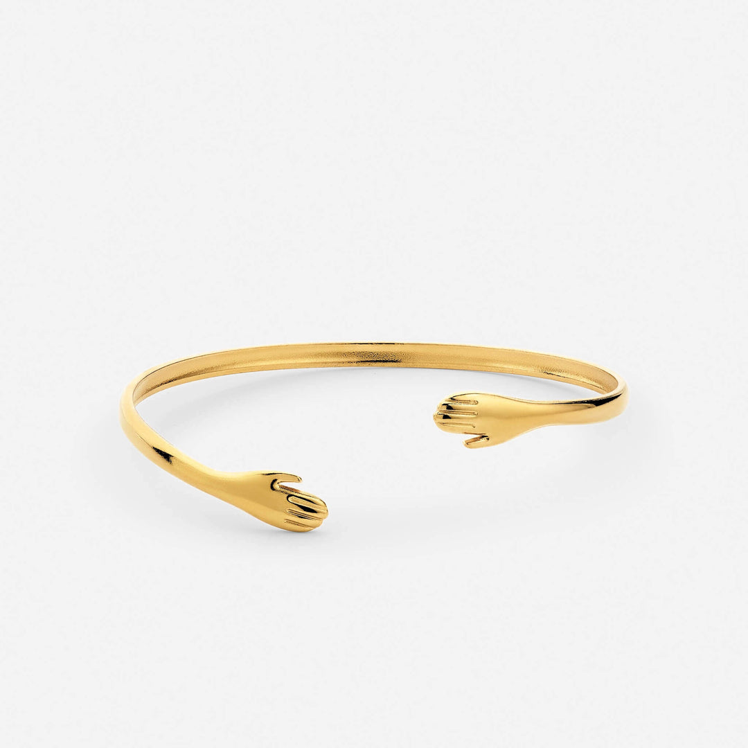 Hug Bracelet - Solid Gold