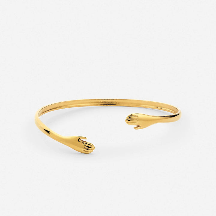 Hug Bracelet - Solid Gold
