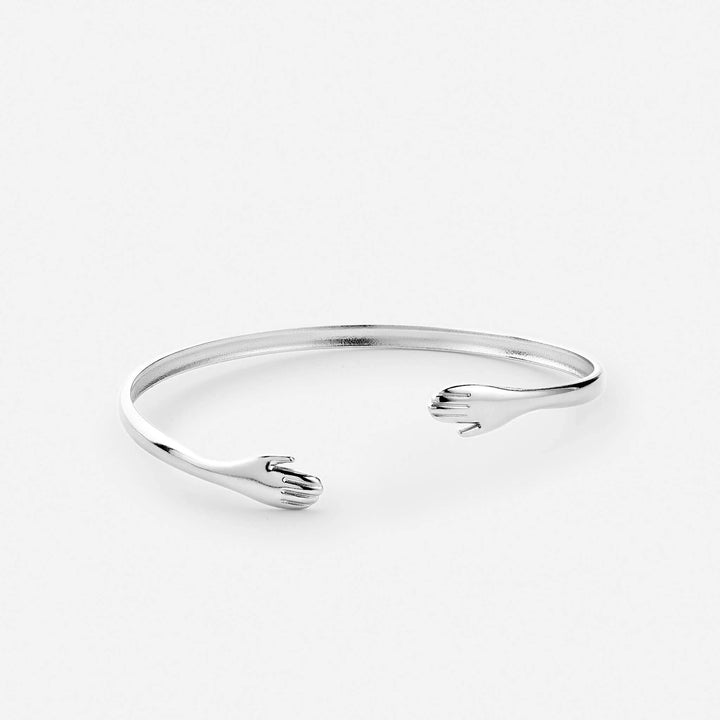 Hug Bracelet - Solid Silver