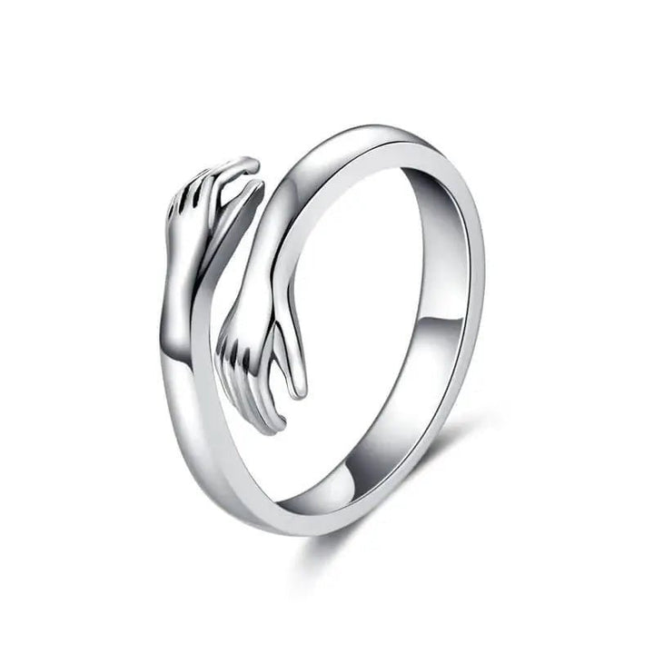 Hug Ring - Solid Silver
