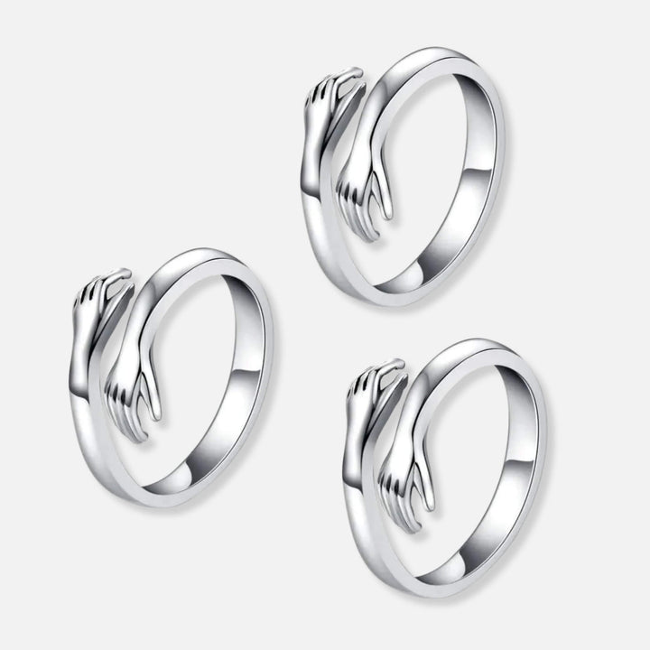 Three Hug Rings